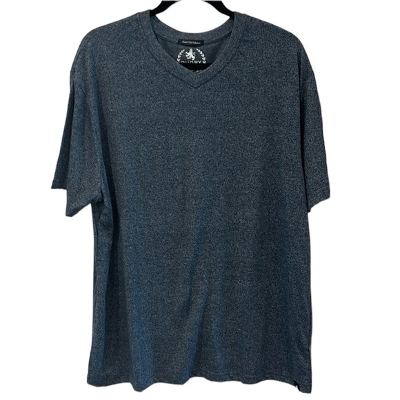 Men’s Rugby University short sleeve slate T-shirt Size XL NWT - Picture 1 of 10